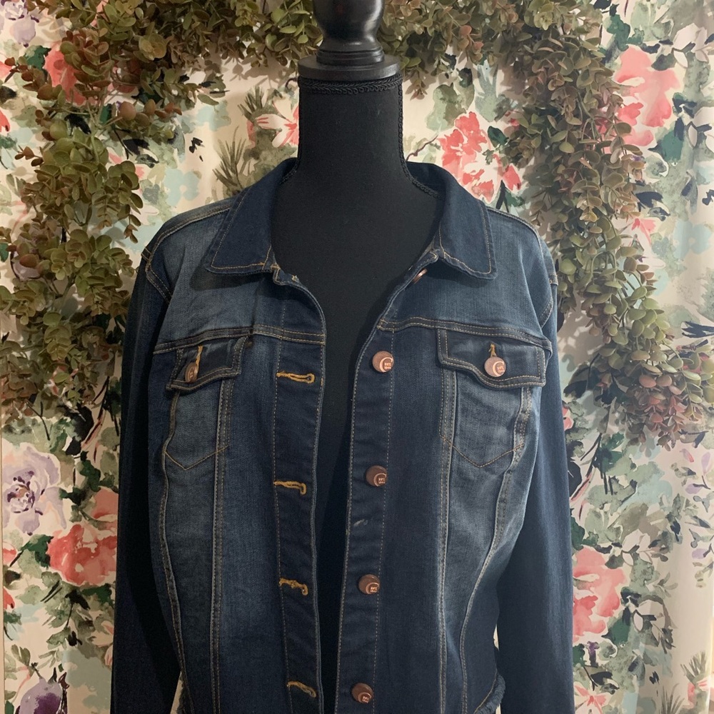 Deep Blue Denim Jacket